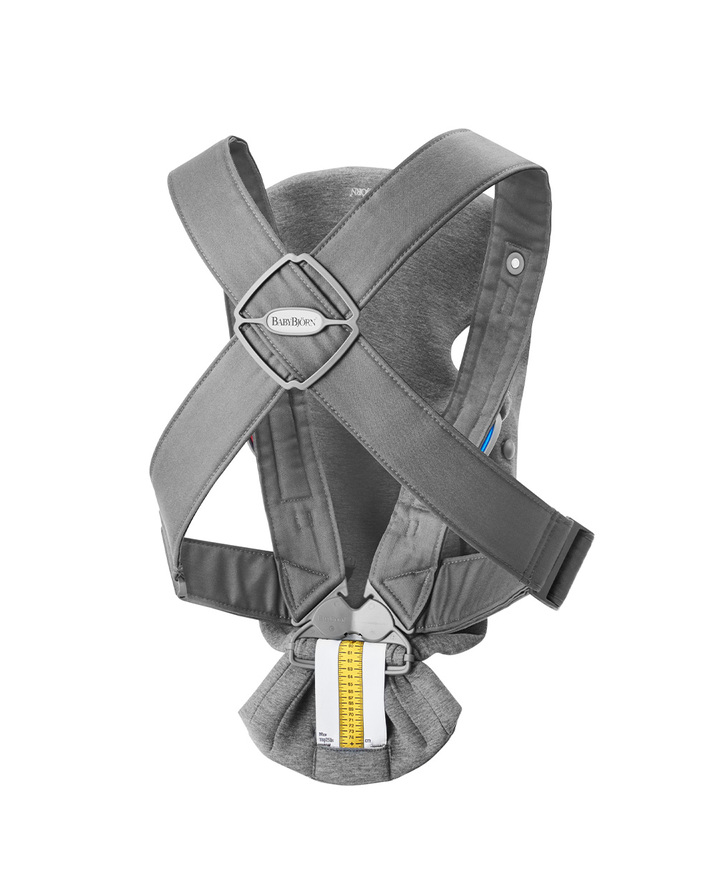 Mini Jersey 3D baby carrier Dark grey colour  Babybj&ouml;rn