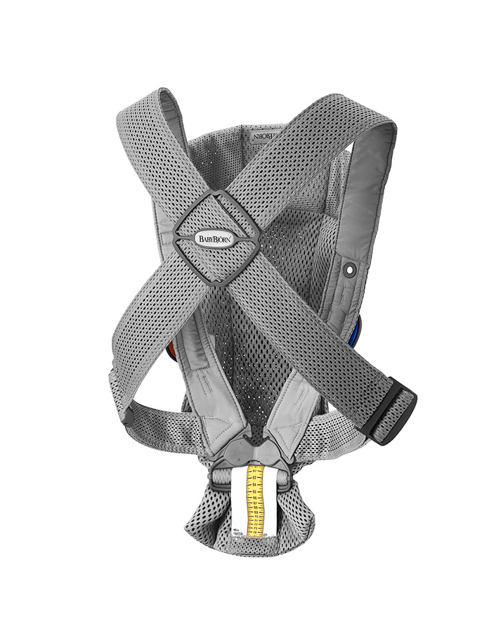 Mini Mesh 3D baby carrier Grey colour  Babybj&ouml;rn