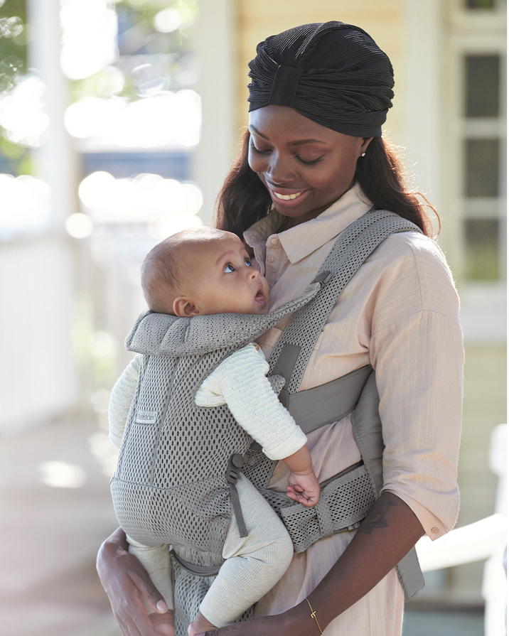 Move Mesh 3D baby carrier Grey colour  Babybj&ouml;rn