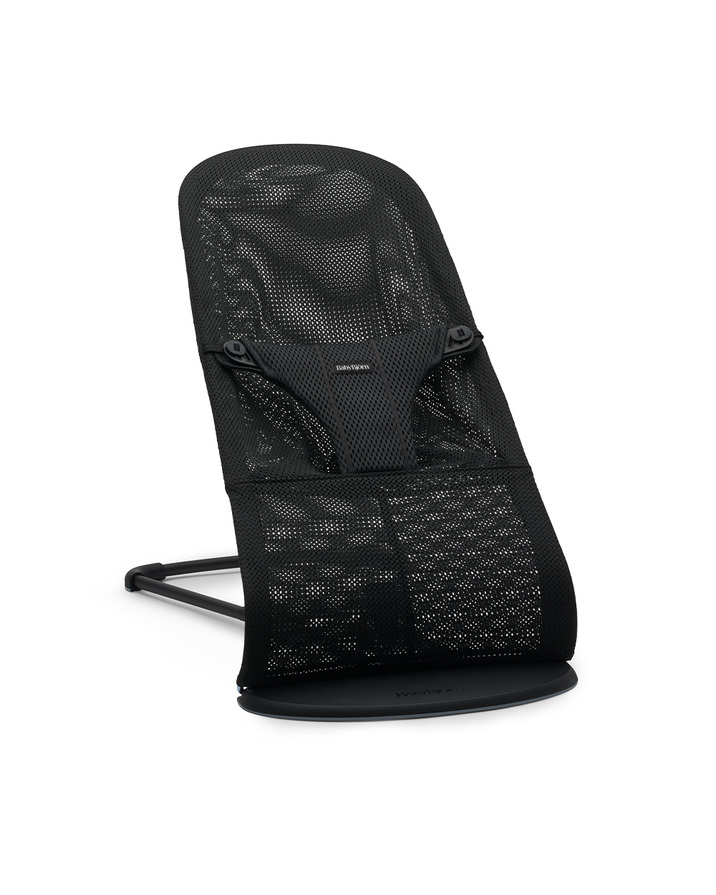 Bliss Mesh bouncer Black colour  Babybj&ouml;rn