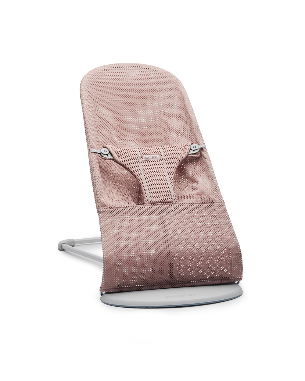 Bliss Mesh bouncer Powder pink colour  Babybj&ouml;rn