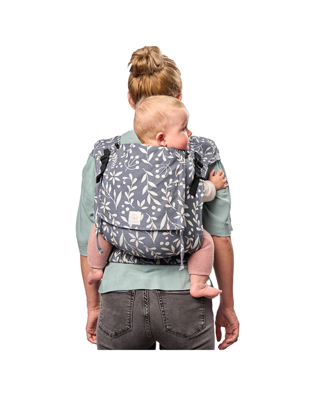 Limas Plus baby carrier Floral beige colour Stokke