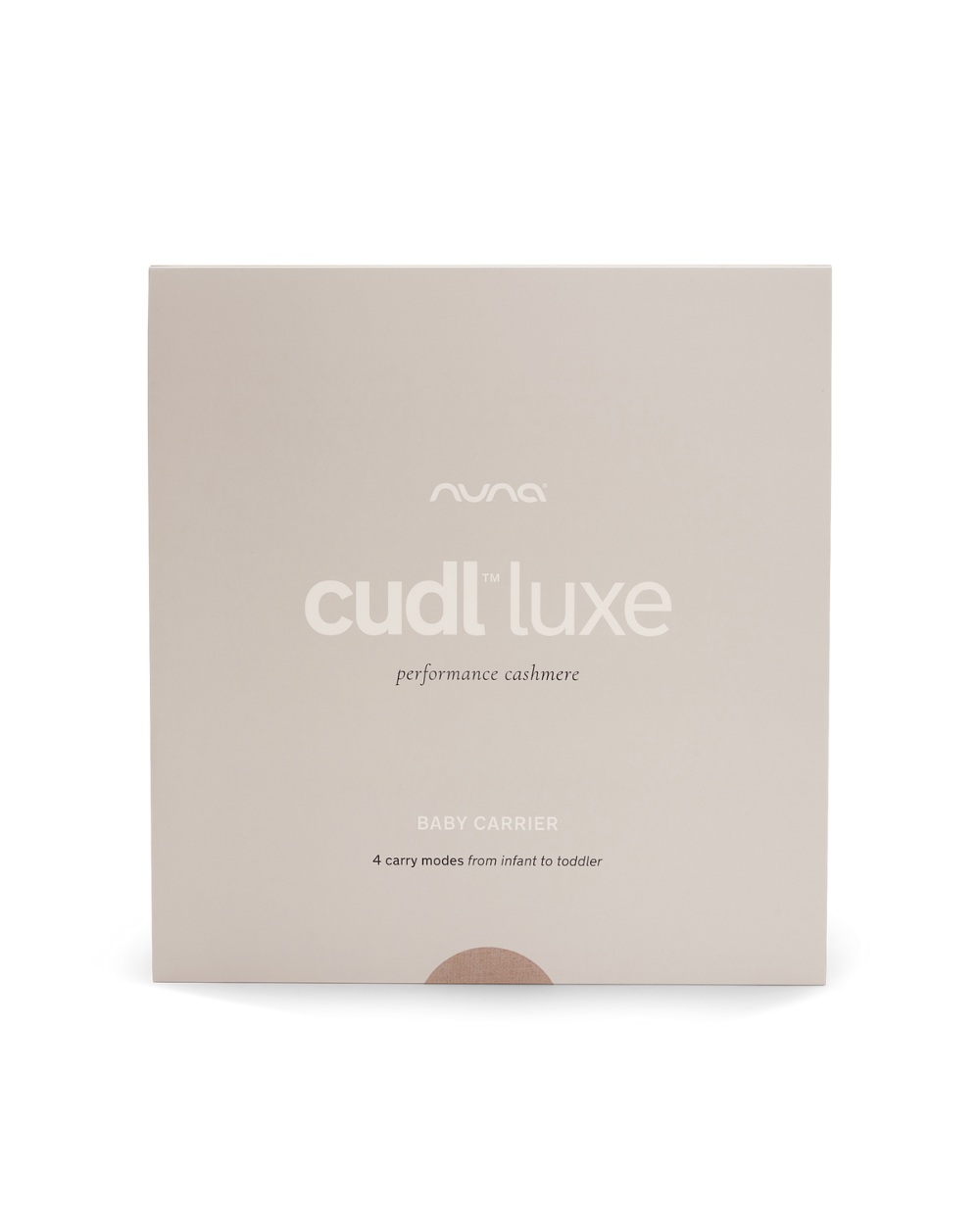 Cudl luxe baby carrier Dusk colour  Nuna