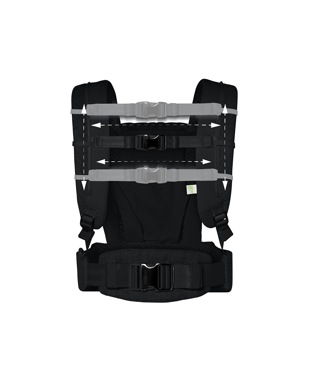 Coya Carrier Boucl&eacute; Stone black colour  Cybex
