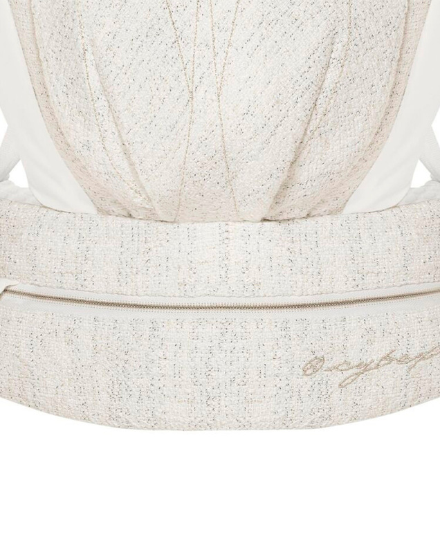 Coya Carrier Bouclé Cream white colour  Cybex