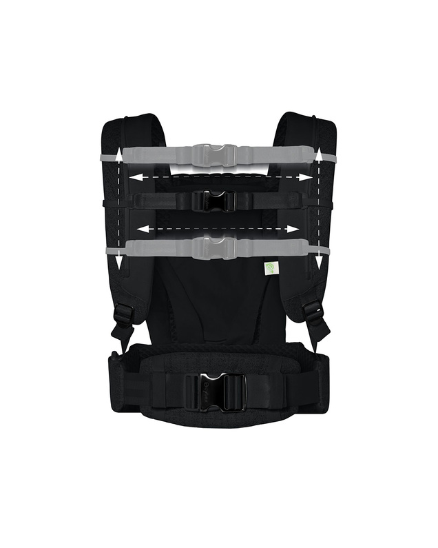 Coya Carrier Bouclé Stone black colour Cybex