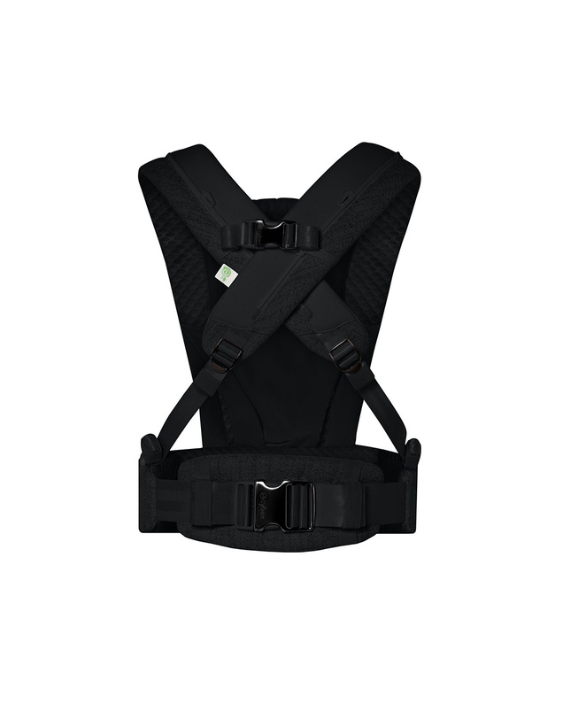 Coya Carrier Bouclé Stone black colour Cybex