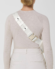 Belt bag boucl&eacute; Cream white colour  Cybex
