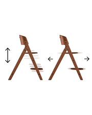 Chair Click & Fold 4-en-1 All natural dark colour  Cybex