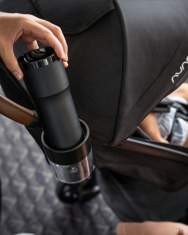 Trvl pushchair cup holder Black/transparent colour  Nuna