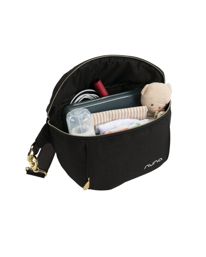 Shoulder bag for pushchairs Caviar colour  Nuna