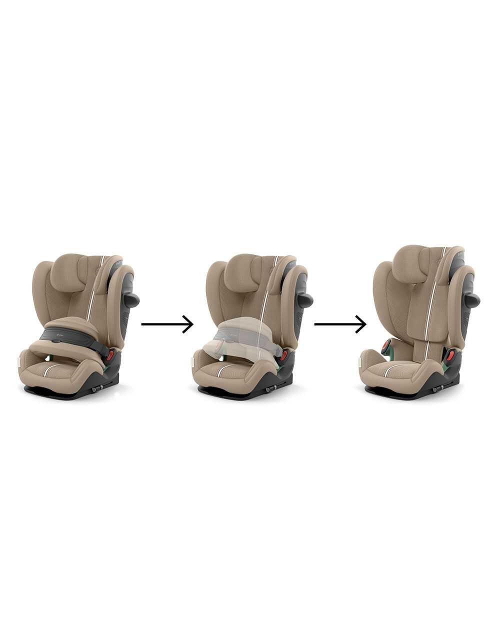 Pallas G3 i-Size car seat Almond beige colour (Plus)  Cybex