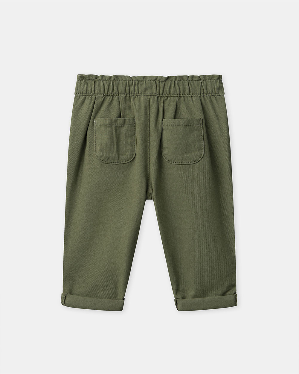 Adjustable twill pants Khaki colour  Sergent Major