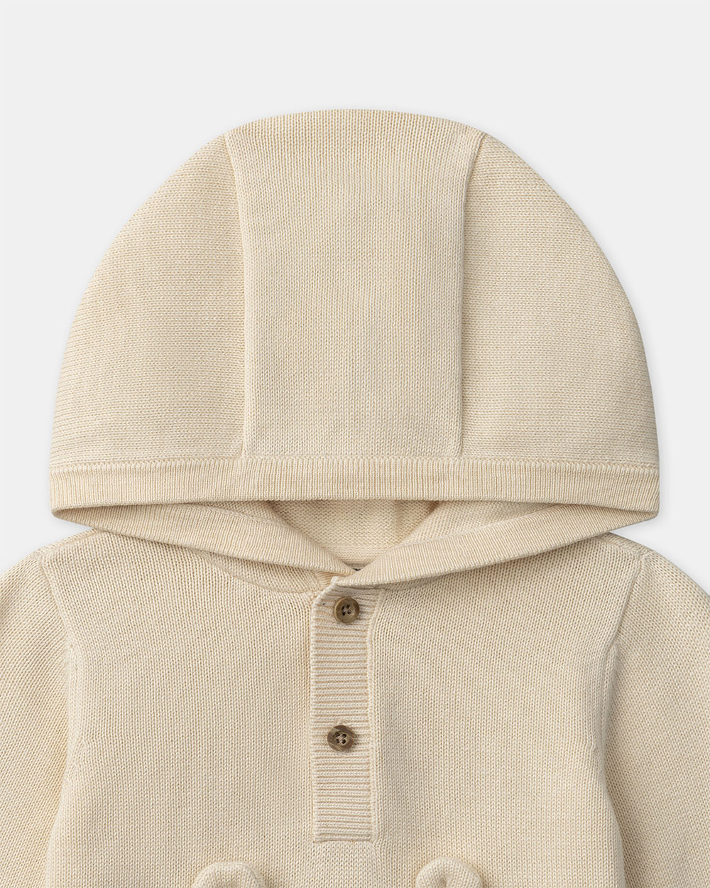 Animal print hoodie Beige colour  Sergent Major