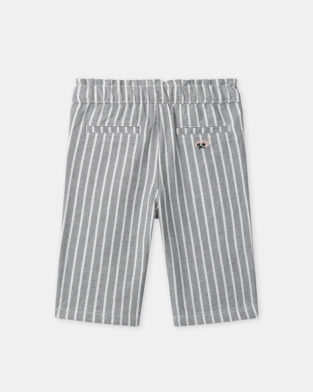 Striped flare pants Grey colour  Sergent Major