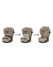 Pallas G3 i-Size car seat Almond beige colour (Plus)  Cybex