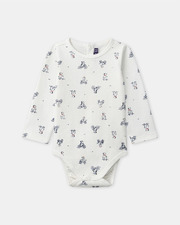 Dog print bodysuit Ecru colour  Sergent Major