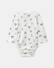 Dog print bodysuit Ecru colour  Sergent Major