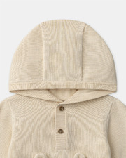 Animal print hoodie Beige colour  Sergent Major
