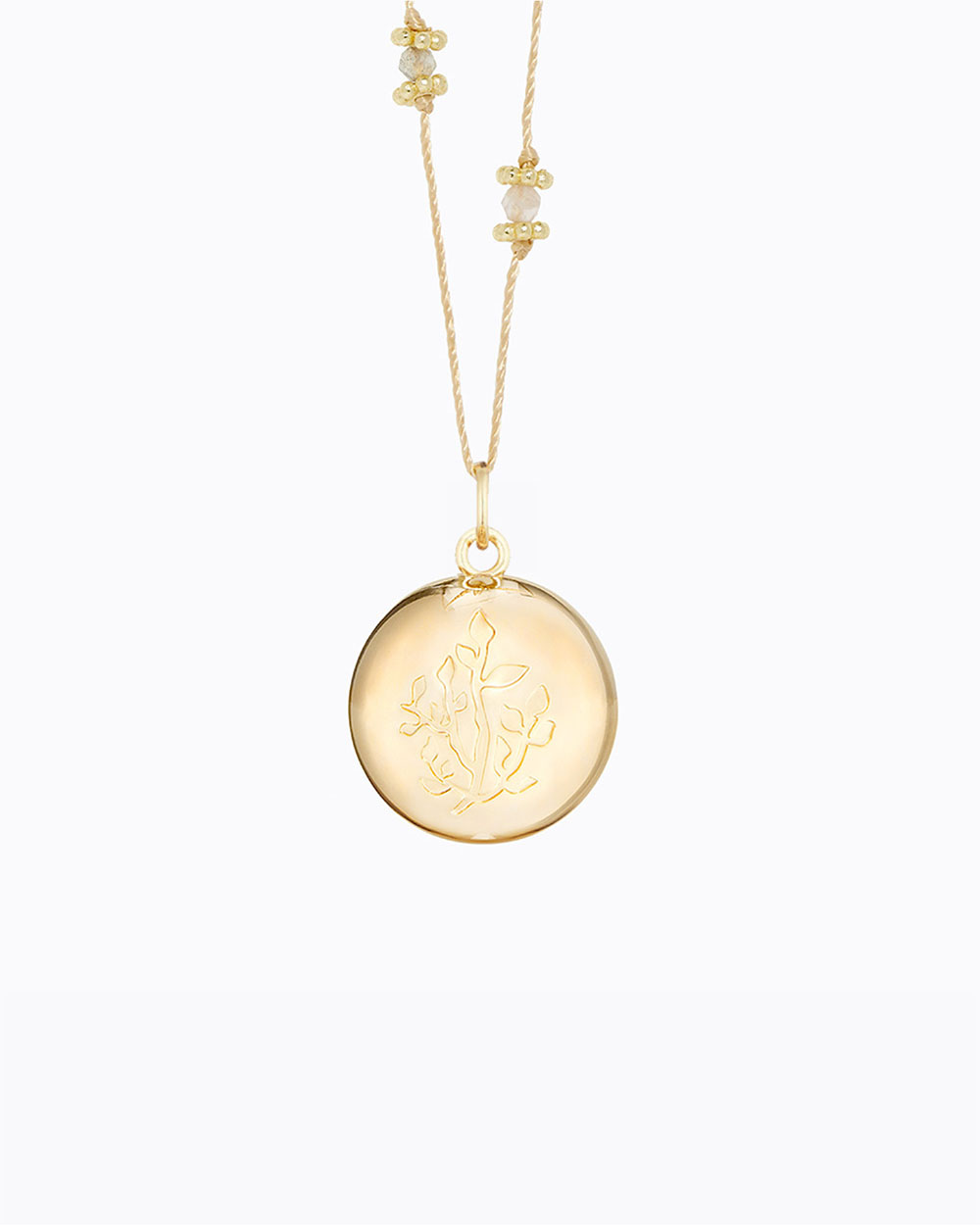 Pregnancy bola Tree of life Rosegold colour with natural stones  Ilado