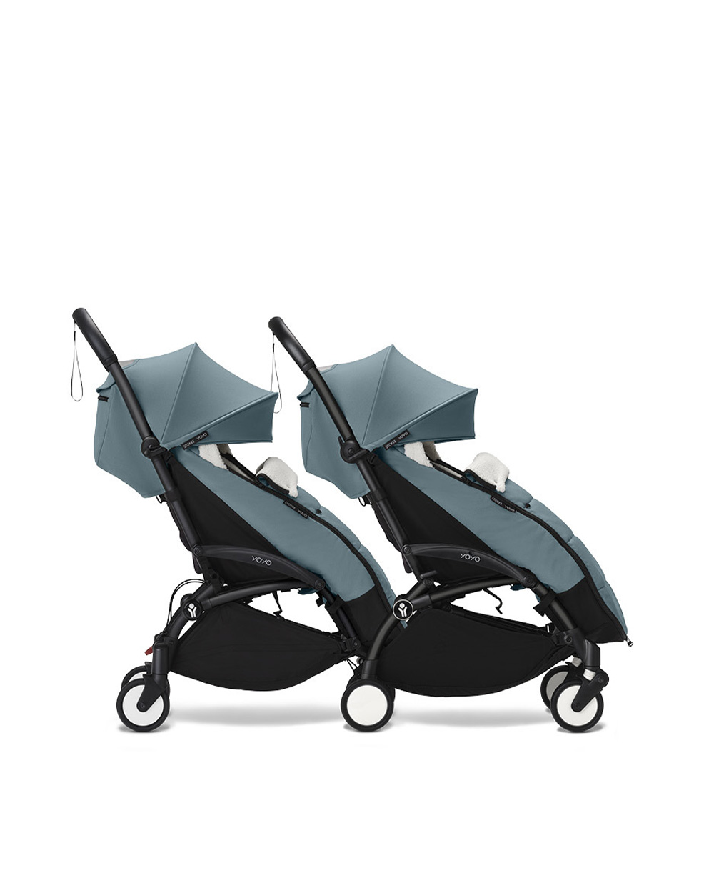 YOYO&sup3; stroller footmuff Aqua colour  Stokke