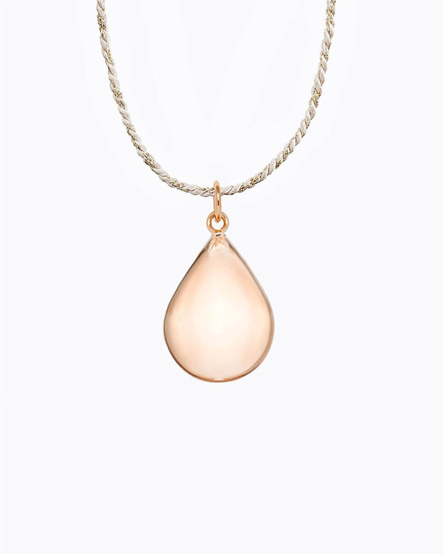 Pregnancy bola Drop Rosegold colour on cord  Ilado