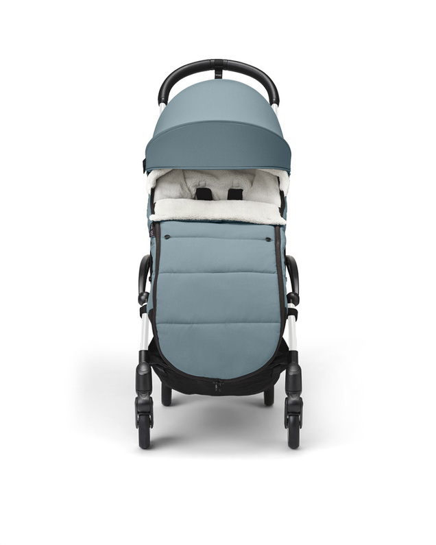YOYO³ stroller footmuff Aqua colour Stokke