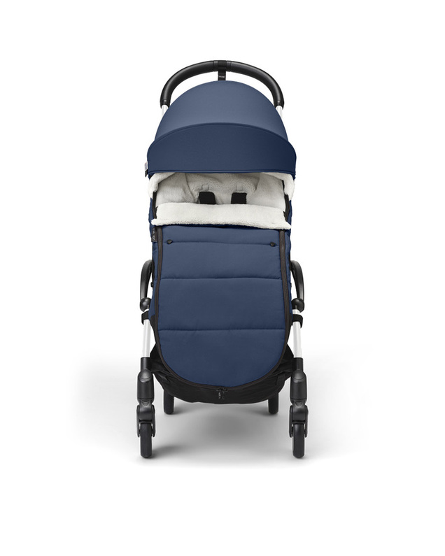 YOYO³ stroller footmuff Navy blue colour Stokke