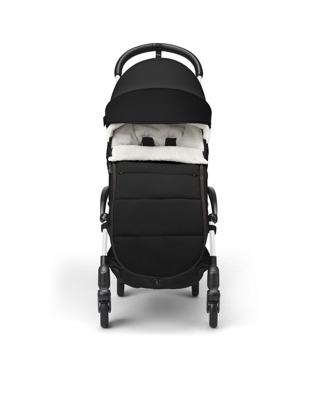 YOYO³ stroller footmuff Black colour Stokke