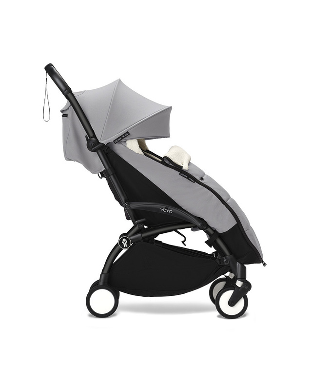 YOYO³ stroller footmuff Stone colour Stokke