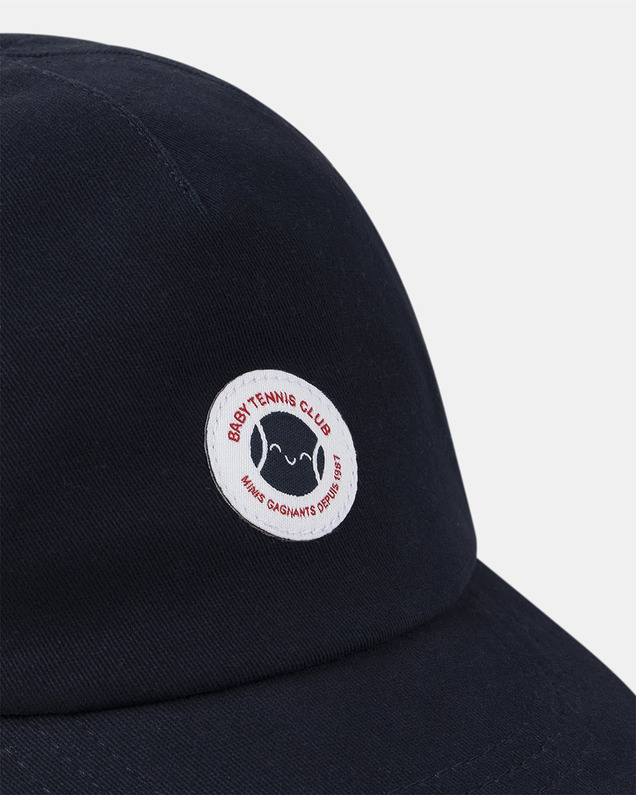 Tennis-style cap Navy blue colour  Sergent Major