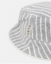 Striped hat with zebra patch Grey colour  Sergent Major