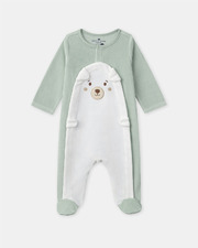 Dog face onesie Green colour  Sergent Major