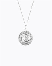 Pregnancy bola Flower of life Silver colour on chain  Ilado