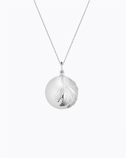 Pregnancy bola Ginkgo Silver colour on chain  Ilado