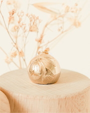 Pregnancy bola Ginkgo Yellow gold colour on chain  Ilado