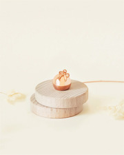 Pregnancy bola Link Rosegold colour on chain  Ilado