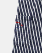 Striped trousers with drawstring Navy blue colour  Sergent Major