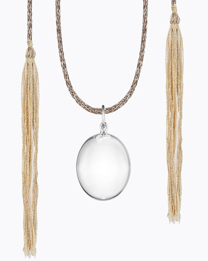 Pregnancy bola Acapulco Silver colour  Ilado