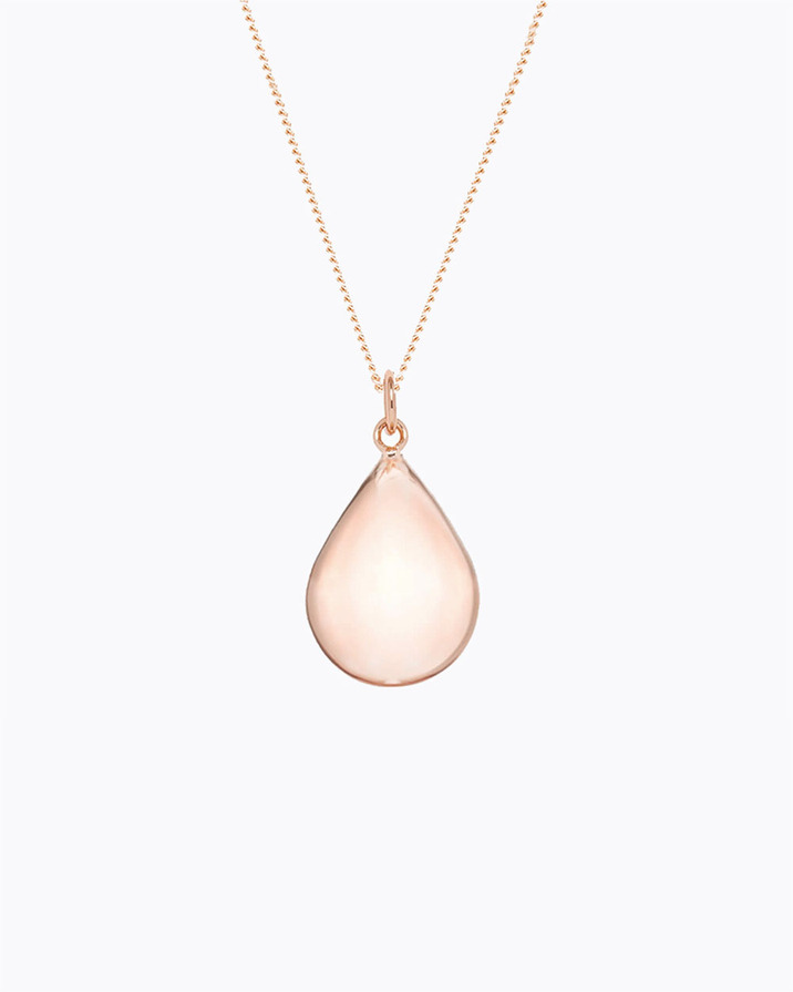 Pregnancy bola Drop Rosegold colour on chain  Ilado
