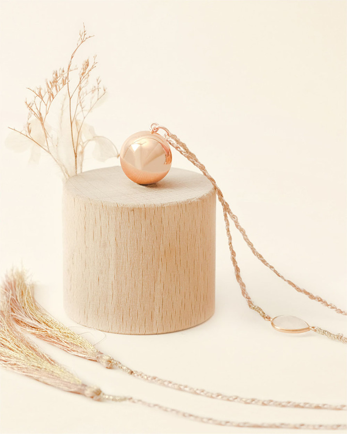 Pregnancy bola Maya Rosegold colour  Ilado