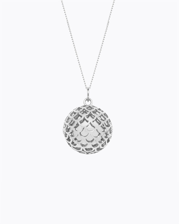 Pregnancy bola Source Silver colour on chain  Ilado
