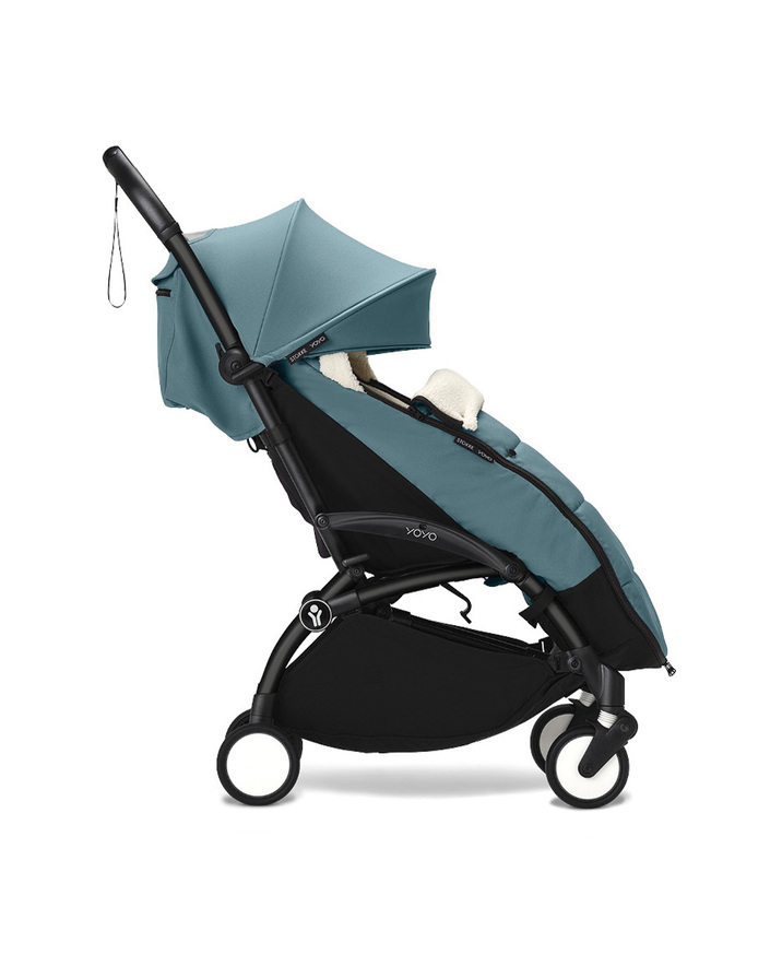 YOYO&sup3; stroller footmuff Aqua colour  Stokke