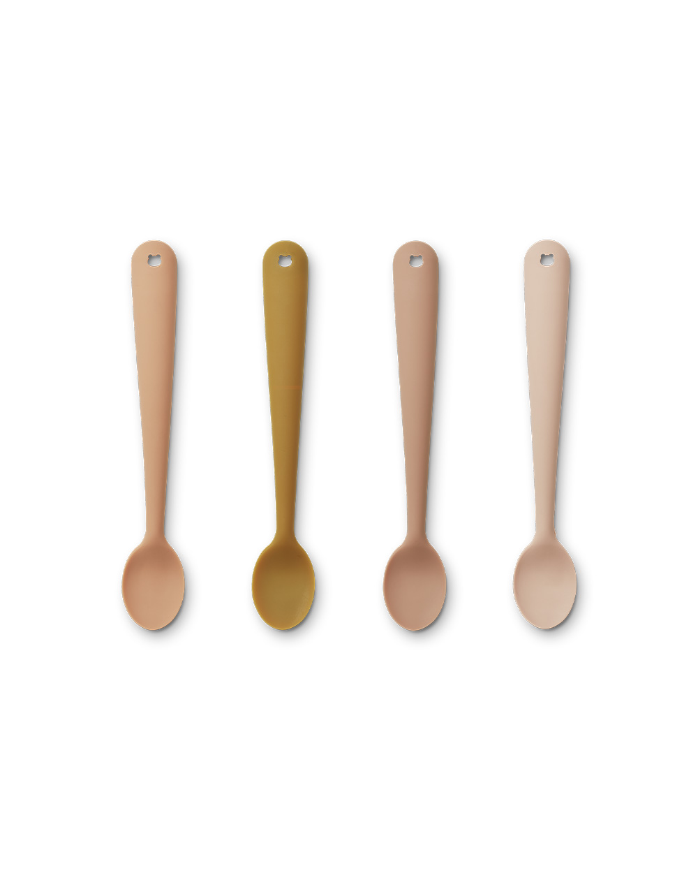 Set of 4 Siv spoons Tuscany pink multi mix colour  Liewood