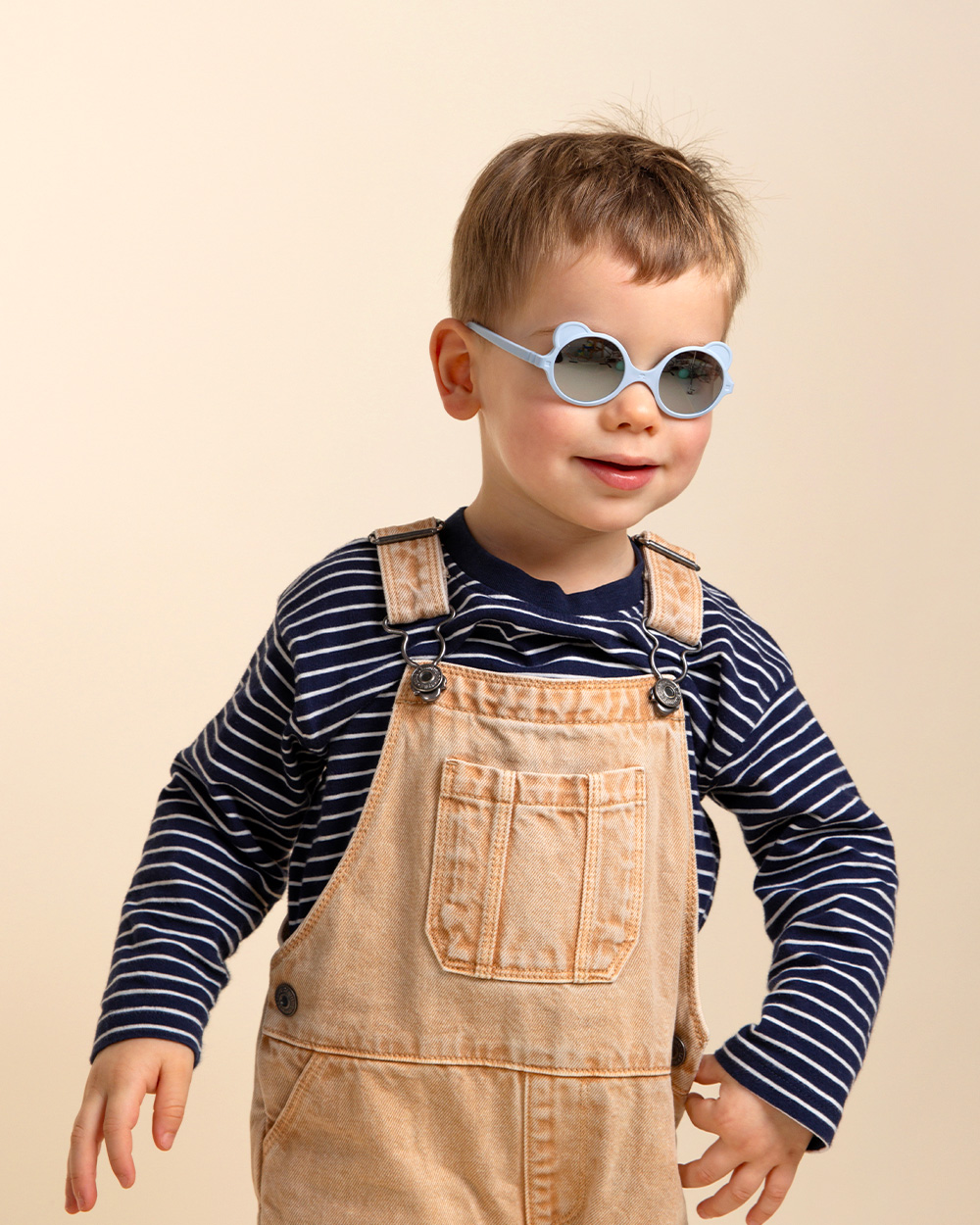 Baby sunglasses Ourson 1-2 years Light blue colour  Ki Et La