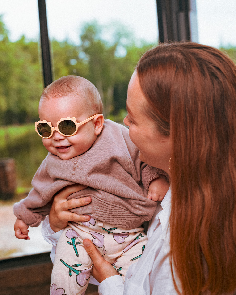 Baby sunglasses Lion 1-2 years Vanilla colour  Ki Et La