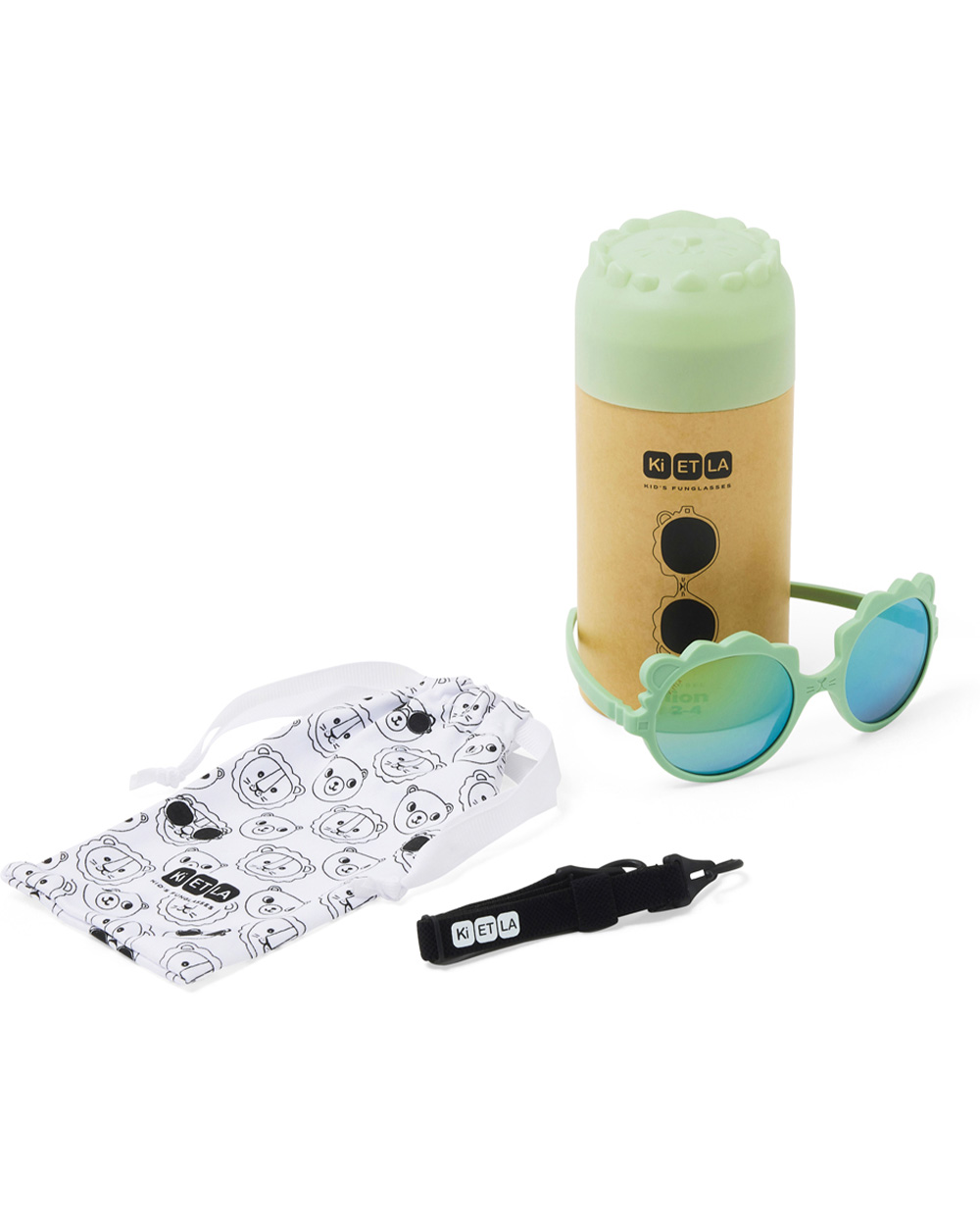 Baby sunglasses Lion 1-2 years Sage colour  Ki Et La