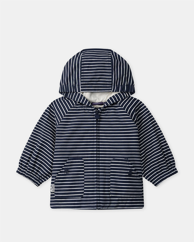 3-in-1 raincoat with stripes Navy blue colour  Sergent Major