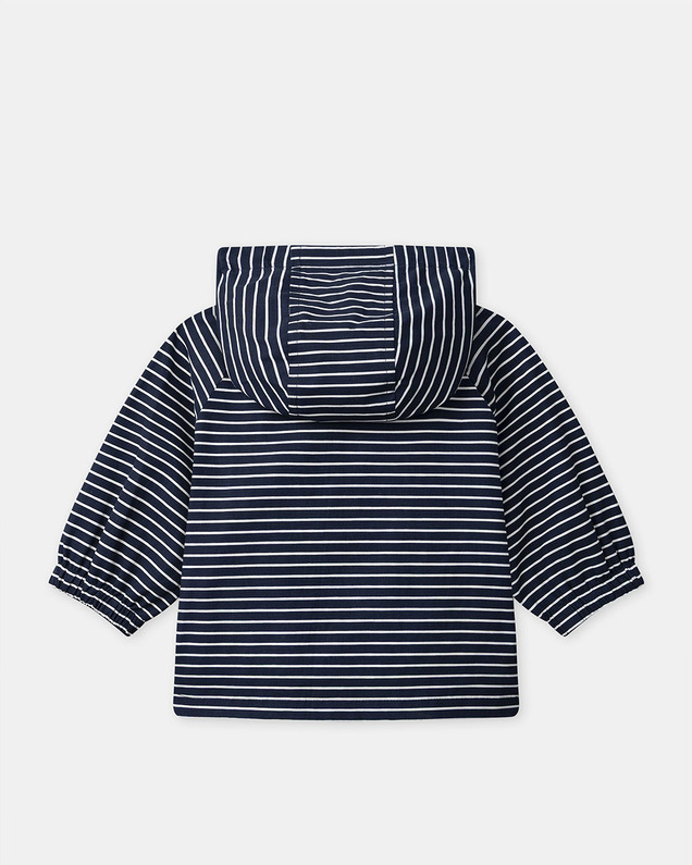 3-in-1 raincoat with stripes Navy blue colour  Sergent Major