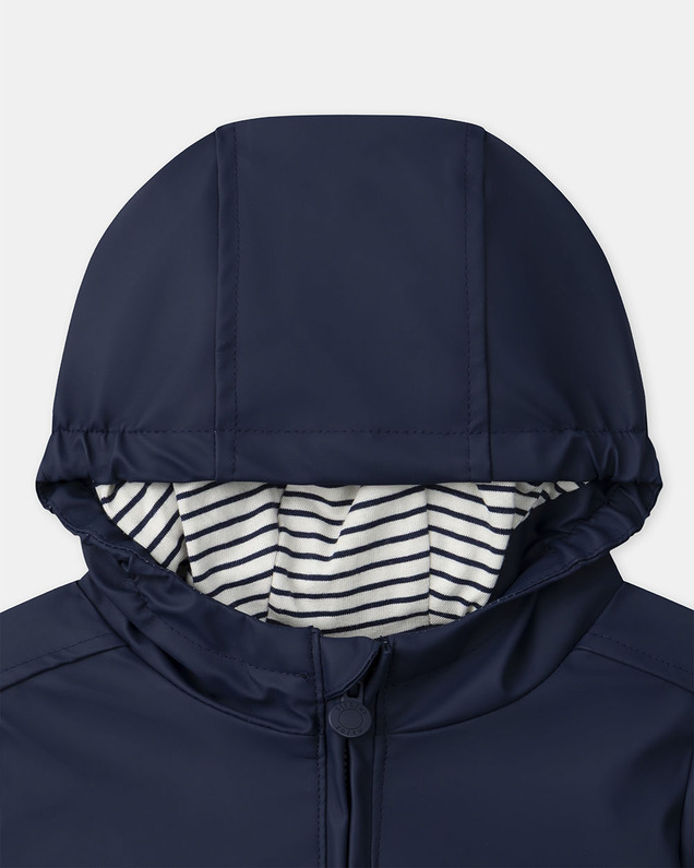 Unisex mid-season raincoat Navy blue colour  Sergent Major
